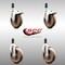 Service Caster 5 Inch 316SS High Temp Glass Filled Nylon 1-3/8 Inch Stem Caster Lck Brake, 2PK SS316TTLEX20S514-GFNSHT-2-S-2-138 - alternate 2
